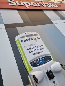 EasyGo charging point pictured outside SuperValu