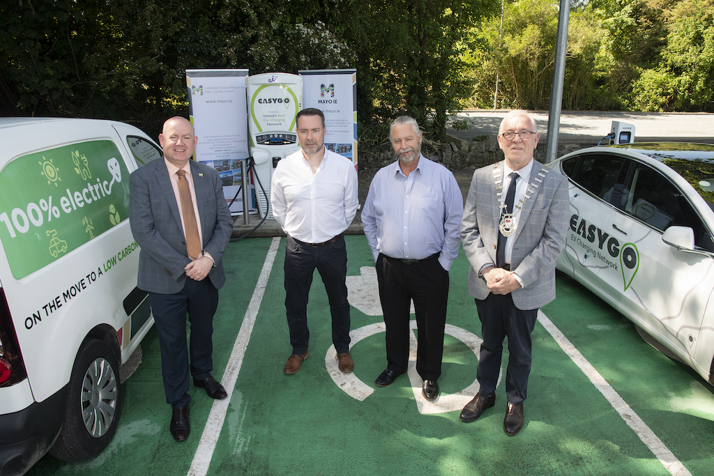 EasyGo launches Mayo Electric Vehicle charging network following €1 million investment      